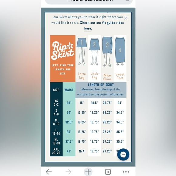 Rip Skirt Hawaii length 2 size XXL adjustable with Velcro - Picture 4 of 12